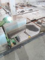 Demolin prce Manipulace s betonem